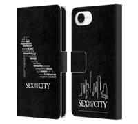 Head Case Designs Officially Licensed Sex and The City: Television Series Shoe Graphics Leather Wallet Case Compatible With Apple iPhone 16e