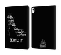 Head Case Designs Officially Licensed Sex and The City: Television Series Shoe Graphics Leather Wallet Case Compatible With Apple iPad Air 13 2024/2025