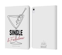 Head Case Designs Officially Licensed Sex and The City: Television Series Single And Fabulous Samantha Characters Leather Wallet Case Compatible With Apple iPad Air 13 2024/2025