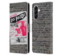 Head Case Designs Officially Licensed Sex Pistols Filthy Lucre Japan Band Art Leather Wallet Case Compatible With Samsung Galaxy A56 5G