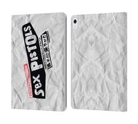 Head Case Designs Officially Licensed Sex Pistols Filthy Lucre Live Band Art Leather Wallet Case Compatible With Apple iPad Air 13 2024/2025