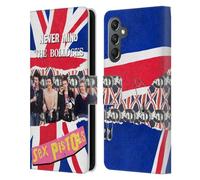 Head Case Designs Officially Licensed Sex Pistols Group Photo Band Art Leather Wallet Case Compatible With Samsung Galaxy A25 5G