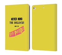Head Case Designs Officially Licensed Sex Pistols NMTB Album Band Art Leather Wallet Case Compatible With Apple iPad 9.7 2017 / iPad 9.7 2018