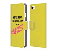 Head Case Designs Officially Licensed Sex Pistols NMTB Album Band Art Leather Wallet Case Compatible With Apple iPhone 7/8 / SE 2020 & 2022