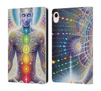 Head Case Designs Officially Licensed Shambhala Light Visionary Art Chakras Ethereal Graphics Leather Wallet Case Compatible With Apple iPad mini (2021/2024)