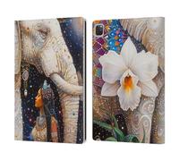 Head Case Designs Officially Licensed Shambhala Light Visionary Art Gentle Giant Ethereal Graphics Leather Wallet Case Compatible With Apple iPad Pro 12.9 2020/2021/2022