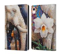 Head Case Designs Officially Licensed Shambhala Light Visionary Art Gentle Giant Ethereal Graphics Leather Wallet Case Compatible With Apple iPad mini (2021/2024)