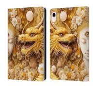 Head Case Designs Officially Licensed Shambhala Light Visionary Art Lucky Dragons Celestial Graphics Leather Wallet Case Compatible With Apple iPad mini (2021/2024)