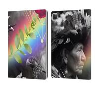 Head Case Designs Officially Licensed Shambhala Light Visionary Art Rosey Visions Celestial Graphics Leather Wallet Case Compatible With Apple iPad Pro 12.9 2020/2021/2022