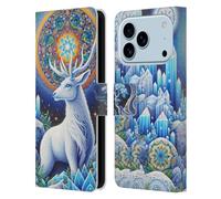 Head Case Designs Officially Licensed Shambhala Light Visionary Art Scared Spirit Celestial Graphics Leather Wallet Case Compatible With Apple iPhone 17 Pro