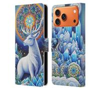 Head Case Designs Officially Licensed Shambhala Light Visionary Art Scared Spirit Celestial Graphics Leather Wallet Case Compatible With Apple iPhone 17 Pro Max