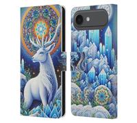 Head Case Designs Officially Licensed Shambhala Light Visionary Art Scared Spirit Celestial Graphics Leather Wallet Case Compatible With Apple iPhone 17 Air