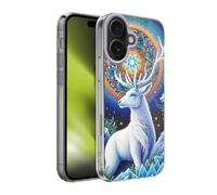 Head Case Designs Officially Licensed Shambhala Light Visionary Art Scared Spirit Celestial Graphics Gel Case [Military Grade Protection] Compatible with Apple iPhone 17 and Compatible with MagSafe