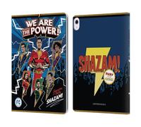 Head Case Designs Officially Licensed Shazam!: Fury Of The Gods Character Art Graphics Leather Wallet Case Compatible With Apple iPad Air 13 2024/2025