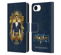 Head Case Designs Officially Licensed Shazam!: Fury Of The Gods Freddy Graphics Leather Wallet Case Compatible With Apple iPhone 16e
