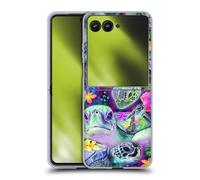 Head Case Designs Officially Licensed Sheena Pike Daydream Sea Turtles & Flowers Animals Soft Gel Case Compatible With Motorola Razr 50 Ultra