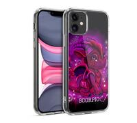 Head Case Designs Officially Licensed Sheena Pike Scorpio Lil Dragonz Zodiac Dragons Gel Case [Military Grade Protection] Compatible with Apple iPhone 11 and Compatible with MagSafe