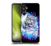 Head Case Designs Officially Licensed Sheena Pike Snow Leopard Spirit Big Cats Gel Case [Military Grade Protection] Compatible With Samsung Galaxy A05s