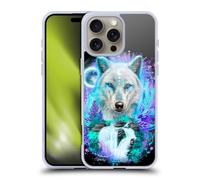 Head Case Designs Officially Licensed Sheena Pike Winter Wolf Spirit & Waterfall Animals Gel Case [Military Grade Protection] Compatible with Apple iPhone 16 Pro Max and Compatible with MagSafe