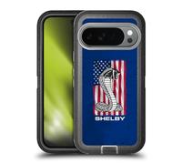Head Case Designs Officially Licensed Shelby American Flag Logos Ultra-Armoured Shockproof Case [Military Grade Protection] Compatible With Google Pixel 10