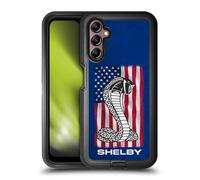 Head Case Designs Officially Licensed Shelby American Flag Logos Ultra-Armoured Shockproof Case [Military Grade Protection] Compatible With Samsung Galaxy A14 5G