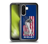 Head Case Designs Officially Licensed Shelby American Flag Logos Ultra-Armoured Shockproof Case [Military Grade Protection] Compatible With Samsung Galaxy A26 5G