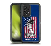 Head Case Designs Officially Licensed Shelby American Flag Logos Ultra-Armoured Shockproof Case [Military Grade Protection] Compatible With Galaxy A33 5G (2022)