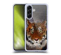 Head Case Designs Officially Licensed Simone Gatterwe Abstract Tiger Animals 2 Gel Case [Military Grade Protection] Compatible With Samsung Galaxy A56 5G
