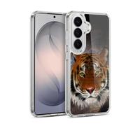 Head Case Designs Officially Licensed Simone Gatterwe Abstract Tiger Animals 2 Gel Case [Military Grade Protection] Compatible with Samsung Galaxy S26 Plus and Compatible with MagSafe