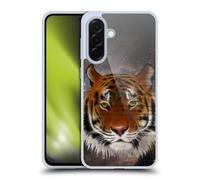 Head Case Designs Officially Licensed Simone Gatterwe Abstract Tiger Animals 2 Gel Case [Military Grade Protection] Compatible With Samsung Galaxy A36 5G