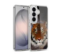 Head Case Designs Officially Licensed Simone Gatterwe Abstract Tiger Animals 2 Gel Case [Military Grade Protection] Compatible with Samsung Galaxy S26 and Compatible with MagSafe