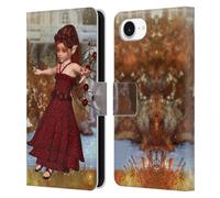 Head Case Designs Officially Licensed Simone Gatterwe Autumn Fairy Assorted Designs Leather Wallet Case Compatible With Apple iPhone 16e