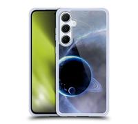 Head Case Designs Officially Licensed Simone Gatterwe Blue Planet Planets Gel Case [Military Grade Protection] Compatible With Samsung Galaxy A55 5G