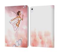 Head Case Designs Officially Licensed Simone Gatterwe Bubble Fea Assorted Designs Leather Wallet Case Compatible With Apple iPad Air 13 2024/2025