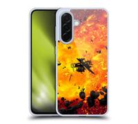 Head Case Designs Officially Licensed Simone Gatterwe Burning Planet Cloud And Space Gel Case [Military Grade Protection] Compatible With Samsung Galaxy A36 5G