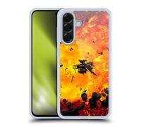 Head Case Designs Officially Licensed Simone Gatterwe Burning Planet Cloud And Space Gel Case [Military Grade Protection] Compatible With Samsung Galaxy A56 5G