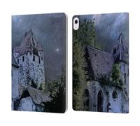 Head Case Designs Officially Licensed Simone Gatterwe Dim Castle Castles And Palaces Leather Wallet Case Compatible With Apple iPad Air 13 2024/2025
