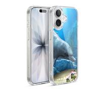 Head Case Designs Officially Licensed Simone Gatterwe Dolphin World Dolphins Gel Case [Military Grade Protection] Compatible with Apple iPhone 17 and Compatible with MagSafe
