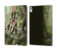 Head Case Designs Officially Licensed Simone Gatterwe Elven Forest Angels And Fairies Leather Wallet Case Compatible With Apple iPad Air 13 2024/2025