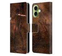 Head Case Designs Officially Licensed Simone Gatterwe End Times Castles And Palaces Leather Wallet Case Compatible With Apple iPhone 17