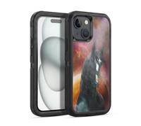 Head Case Designs Officially Licensed Simone Gatterwe Fantasy Shire Horses Ultra-Armoured Shockproof Case [Military Grade Protection] Compatible With Apple iPhone 15