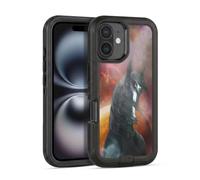 Head Case Designs Officially Licensed Simone Gatterwe Fantasy Shire Horses Ultra-Armoured Shockproof Case [Military Grade Protection] Compatible With Apple iPhone 16