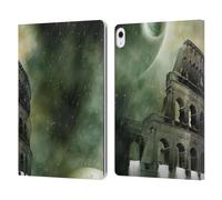 Head Case Designs Officially Licensed Simone Gatterwe Flood Of Rome Castles And Palaces Leather Wallet Case Compatible With Apple iPad Air 13 2024/2025