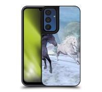 Head Case Designs Officially Licensed Simone Gatterwe Freedom In The Snow Horses Gel Armour Case [Military Grade Protection] Compatible With Samsung Galaxy A15