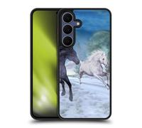 Head Case Designs Officially Licensed Simone Gatterwe Freedom In The Snow Horses Gel Armour Case [Military Grade Protection] Compatible With Samsung Galaxy S25 FE
