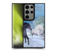 Head Case Designs Officially Licensed Simone Gatterwe Freedom In The Snow Horses Gel Armour Case [Military Grade Protection] Compatible With Samsung Galaxy S24 Ultra 5G