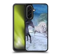 Head Case Designs Officially Licensed Simone Gatterwe Freedom In The Snow Horses Gel Armour Case [Military Grade Protection] Compatible With Samsung Galaxy A36 5G