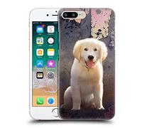 Head Case Designs Officially Licensed Simone Gatterwe Golden Retriever Animals Hard Back Case Compatible With Apple iPhone 7 Plus/iPhone 8 Plus