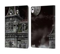 Head Case Designs Officially Licensed Simone Gatterwe Haunted House Castles And Palaces Leather Wallet Case Compatible With Apple iPad Air 13 2024/2025