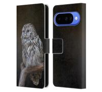 Head Case Designs Officially Licensed Simone Gatterwe Lovely Cute Owl Nature Portraits Leather Wallet Case Compatible With Google Pixel 10